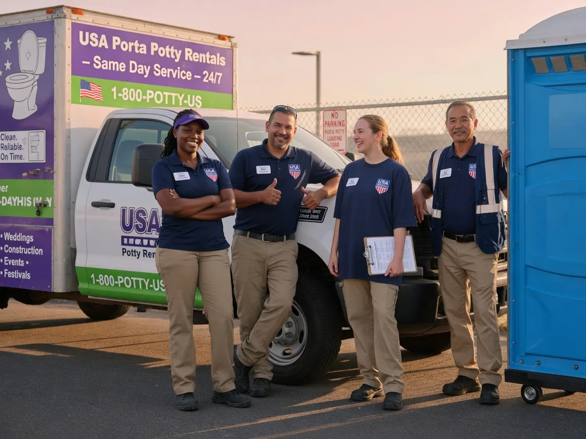 Porta Potty Rental company in Garden City, UT